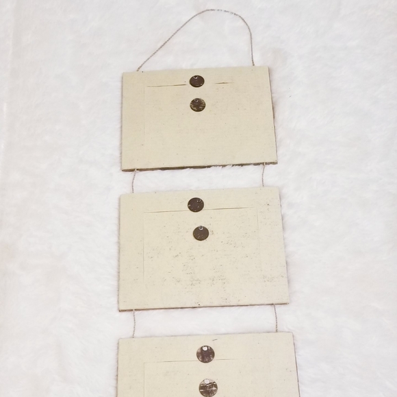 Ten Thousand Villages Square Triple Frame - Picture 3 of 9